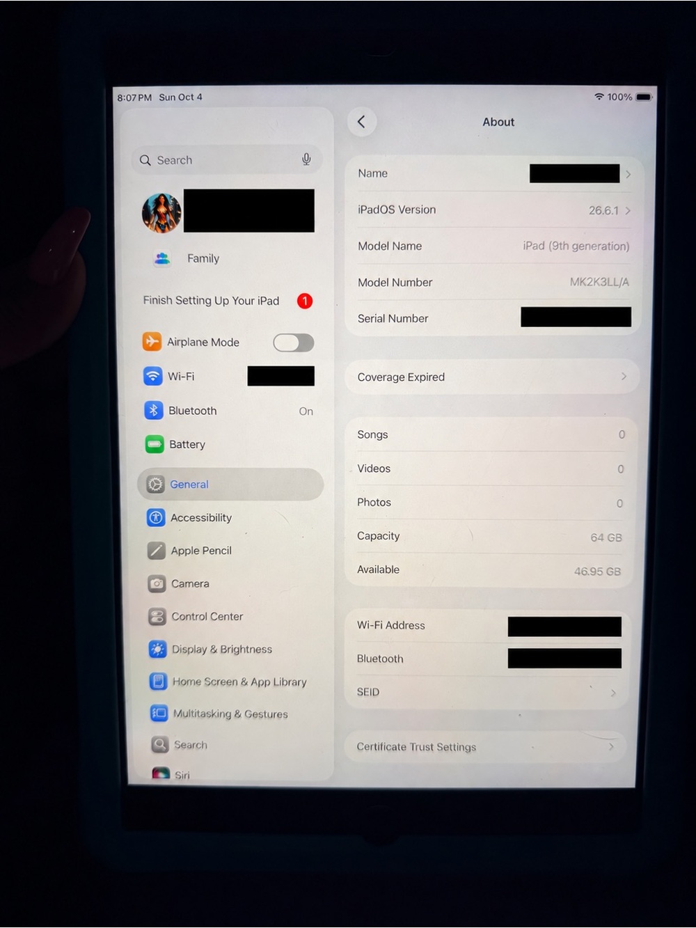 Apple iPad (9th Generation)